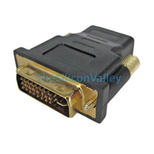 HDMI Female To DVI-I Male 24+5 DVI Converter adapter
