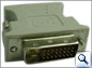 DVI 24+1 Male to VGA Female Adapter