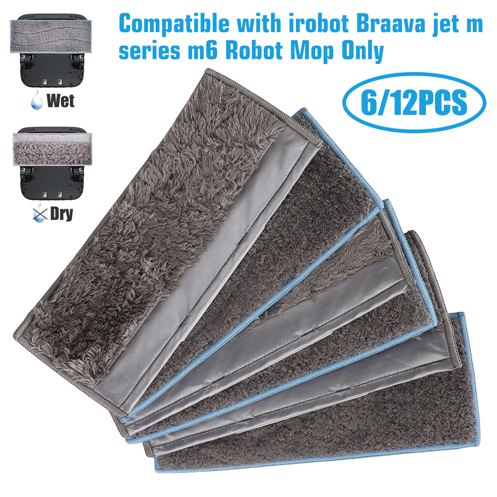 irobot m6 mop pads