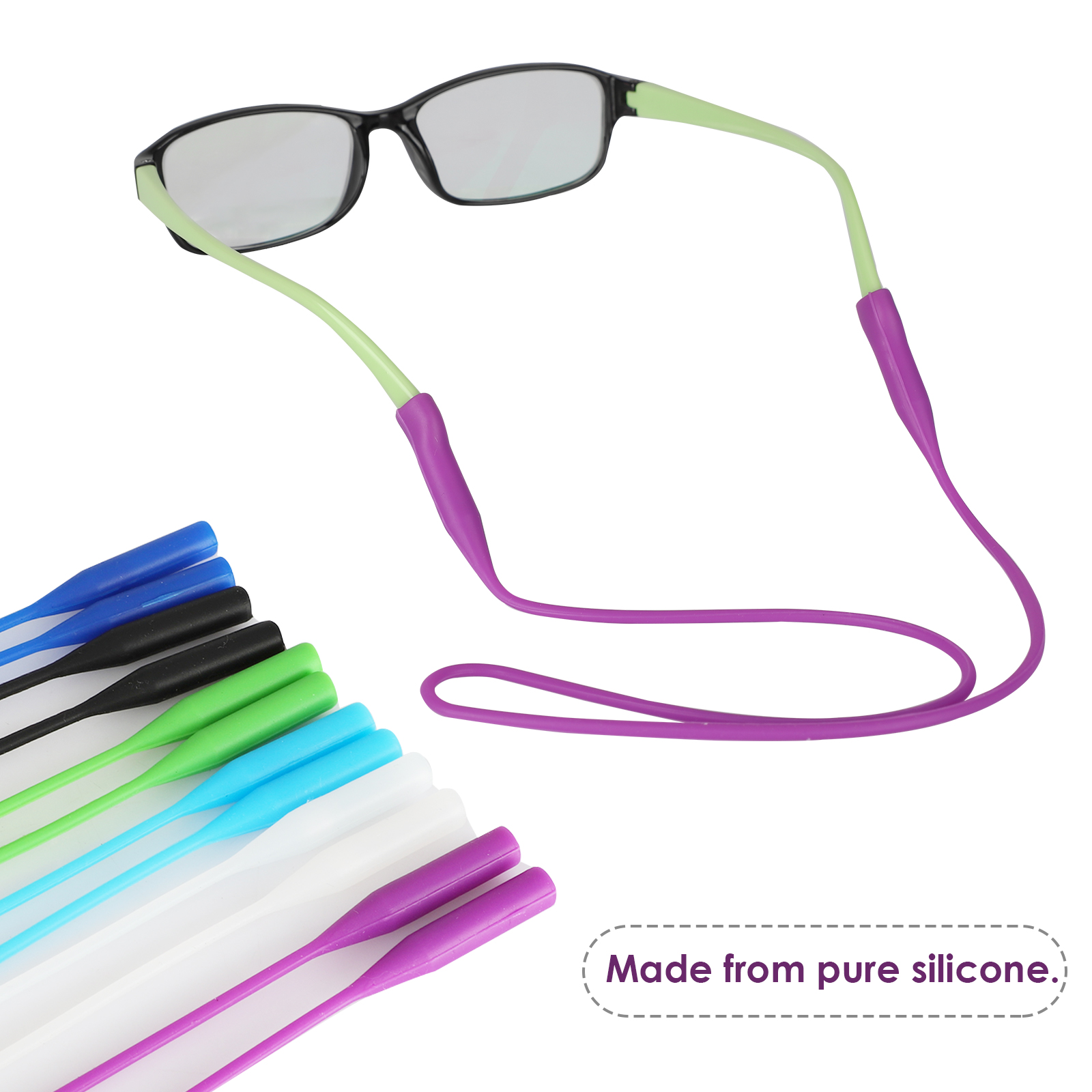 6X Glasses Strap Neck Cord Sunglasses String Rope Eyeglasses Holder ...
