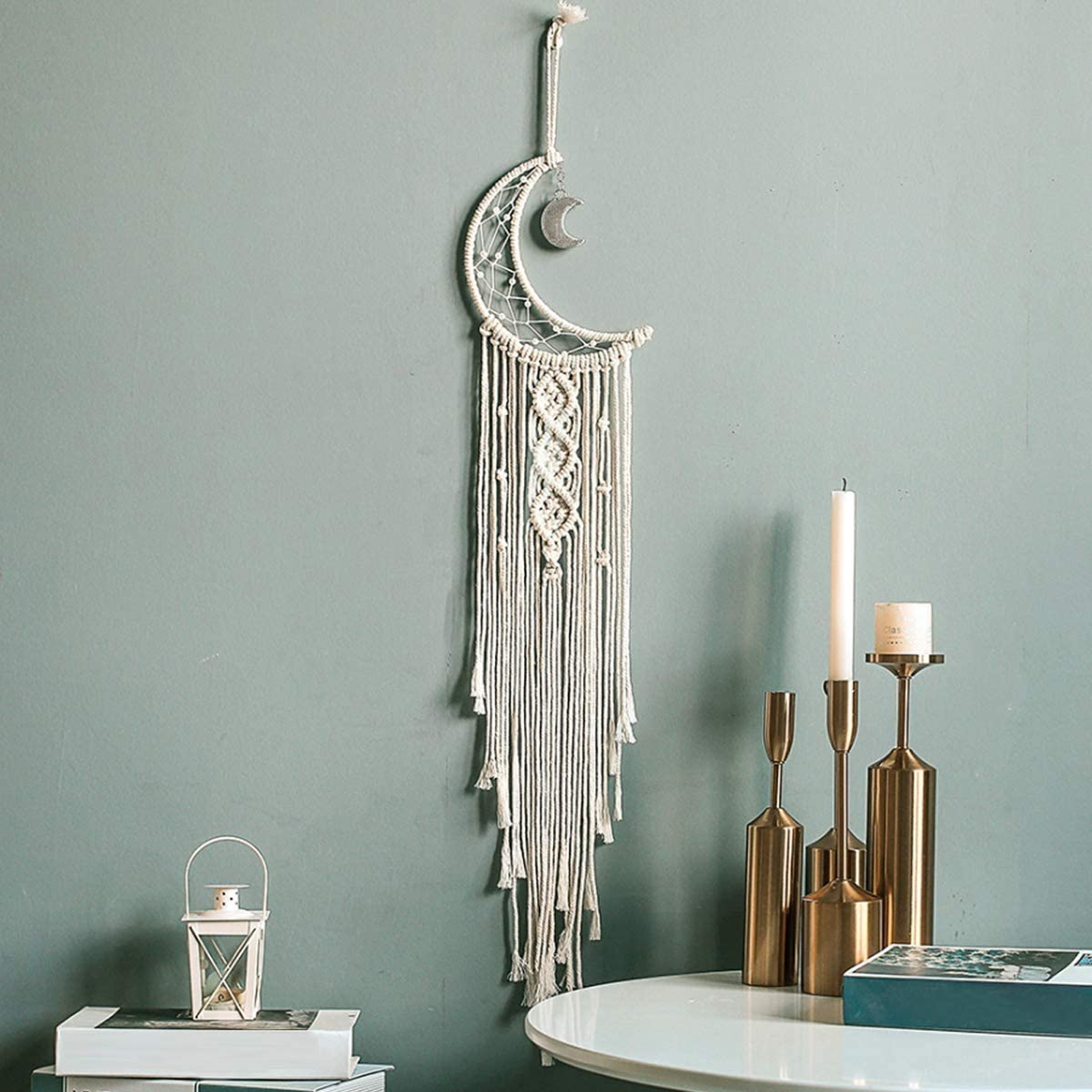 Bohemian Tassel Macrame Woven Wall Hanging Room Decorate Tapestry Ornament 
