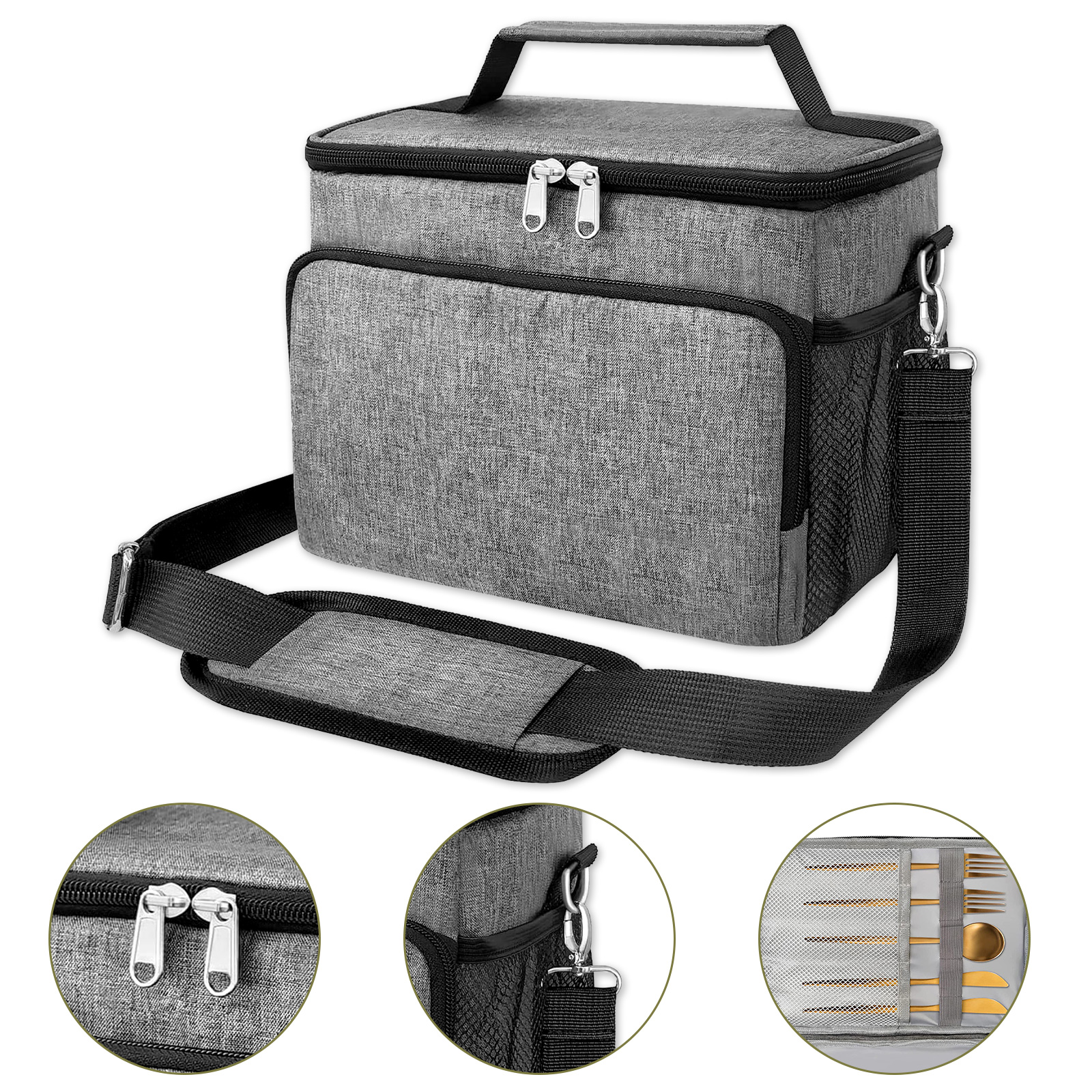 Insulated Lunch Bag Adult Lunch Box for Work School Men Women Kids  Leakproof US