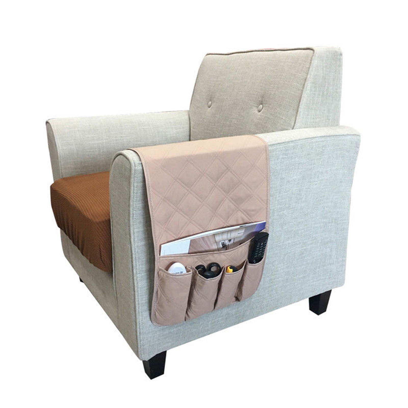 Sofa Bedside Organizer Tasche Armlehne Recliner Couch Storage Caddy Bag 