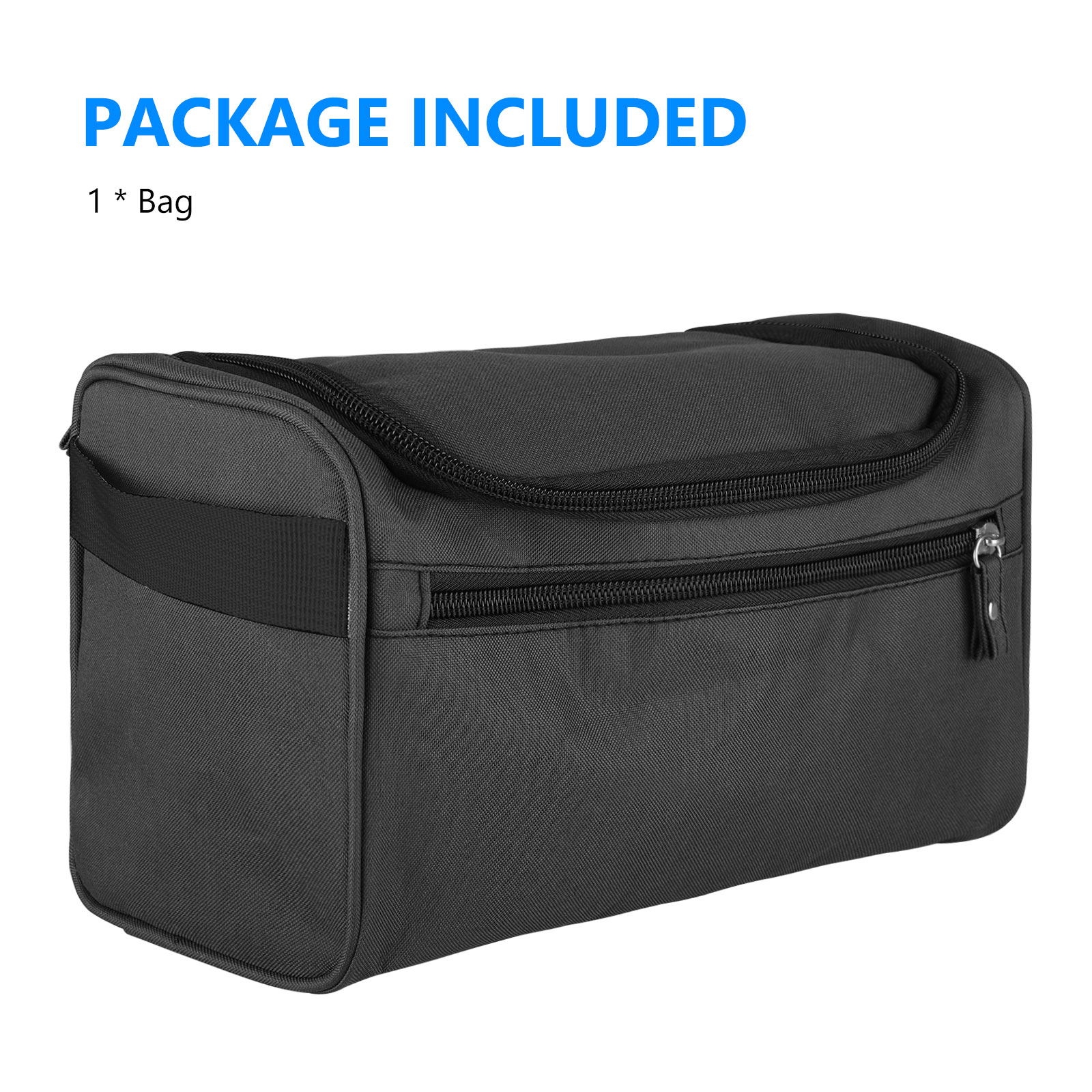 Travel Wash Bag Toiletry Organizer Shaving Cosmetic Make-up Case Waterproof Mens