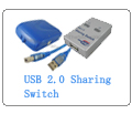 Port USB 2.0 Sharing Switch Hub for Printer Scanner  